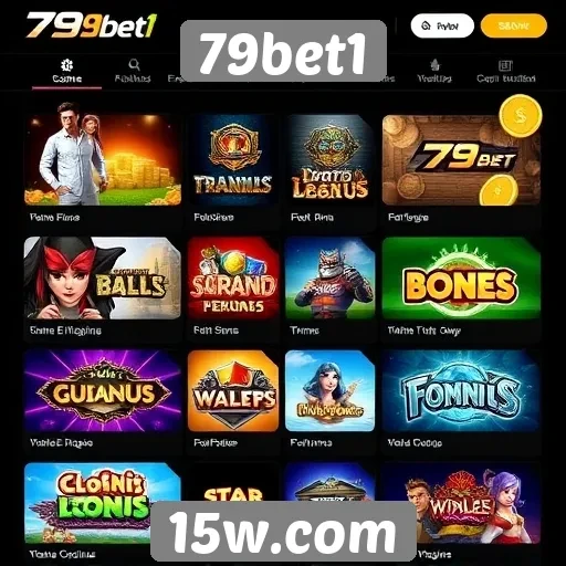 Jogos populares disponíveis na plataforma 79bet1